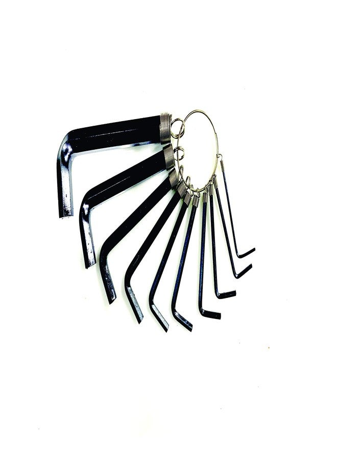 Jon Bhandari Tools Allen Key Set (1.5mm - 10mm) | 10pc Metric Hex Key/Wrench Set | L-Shaped Hex Spanner Tool Kit for Bike, Furniture, DIY & Home Use - Image 1